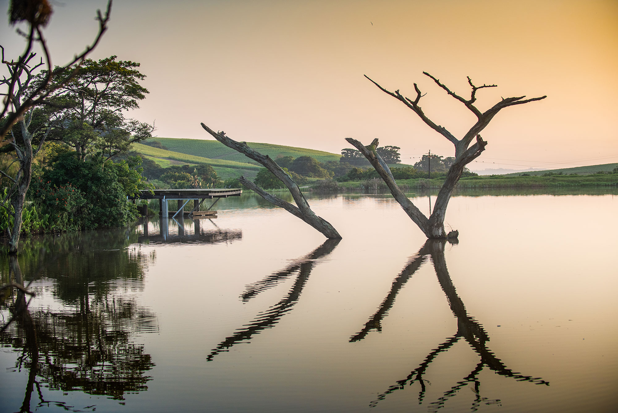 Dam with Dock